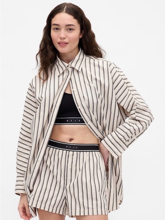 GAP Tops - Gap × BÉIS Poplin Dolman Big Shirt